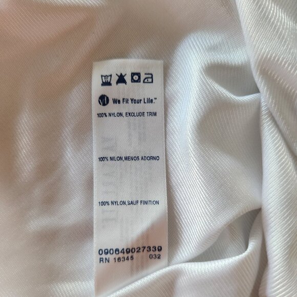 Vassarette White Half Slip Size 20 L Lace Hem Nylon - Picture 7 of 7